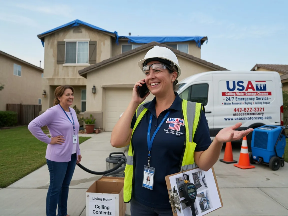 Ceiling Water Damage Restoration Christopher, IL FAQs